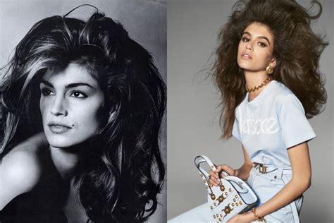 kaia gerber versace|Kaia Gerber Looks Exactly Like Cindy Crawford in the New .